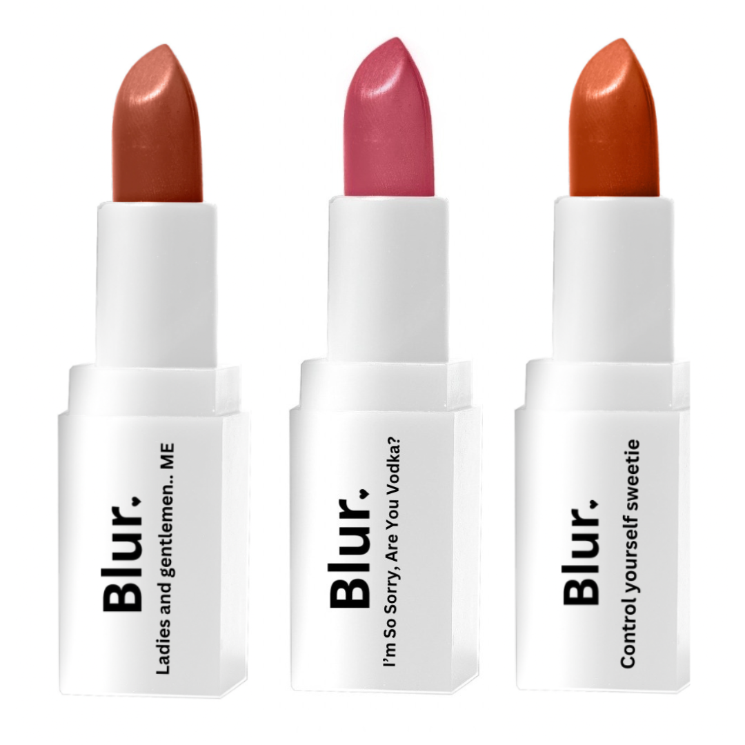 BLURsticks | 3 in 1 Bullets For Lips + Eyes + Cheeks