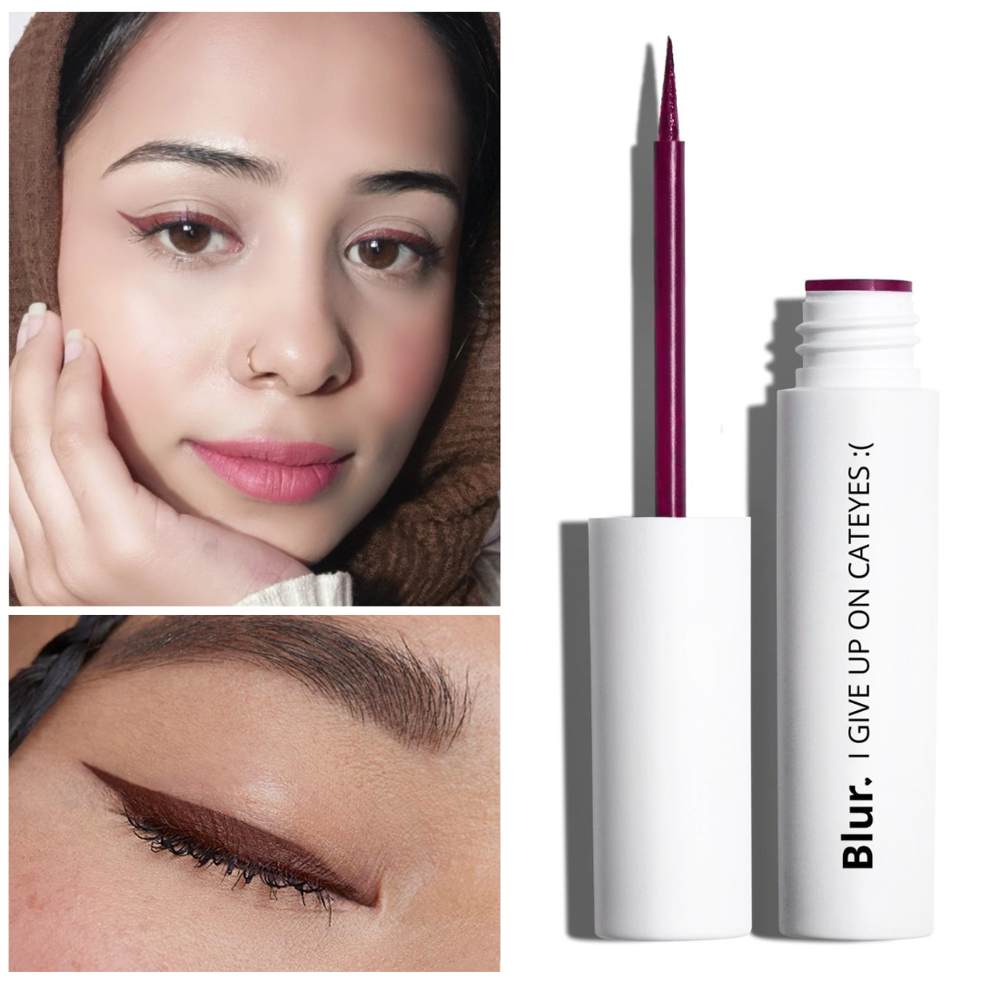 I Give Up On Cat Eyes | Matte Eyeliner | Blur India