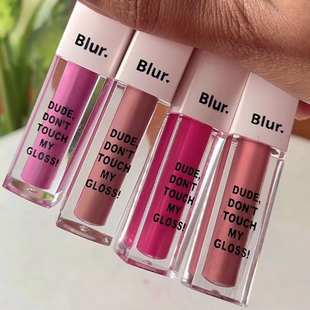 Dude, Don't Touch My Gloss MINI | Pigmented AF, Non Sticky Mini Gloss